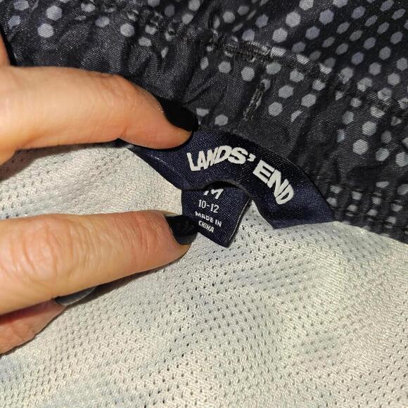 Lands' End Boys Swim Shorts - Fun Shark Pattern - Picture 3 of 3